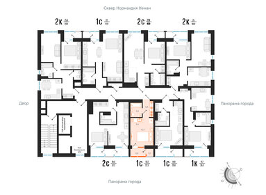 24,8 м², квартира-студия 4 850 000 ₽ - изображение 22