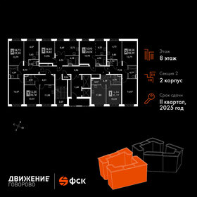 Квартира 35,2 м², 1-комнатные - изображение 2