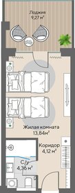 Квартира 26 м², студия - изображение 2