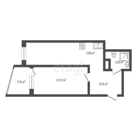 52 м², 1-комнатная квартира 7 500 000 ₽ - изображение 16