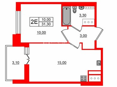 37,9 м², 1-комнатная квартира 10 300 000 ₽ - изображение 91