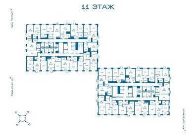 83,3 м², 3-комнатная квартира 7 550 000 ₽ - изображение 43