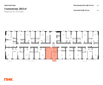 Квартира 38,5 м², 1-комнатная - изображение 2