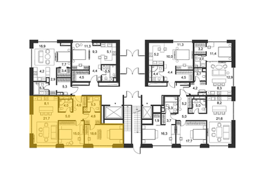 185,5 м², 5-комнатная квартира 201 700 000 ₽ - изображение 118