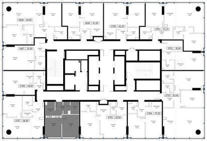 40 м², 1-комнатная квартира 14 500 000 ₽ - изображение 129