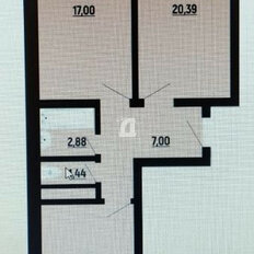 Квартира 65,4 м², 2-комнатная - изображение 2