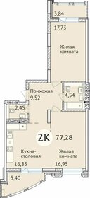 71,3 м², 2-комнатная квартира 10 500 000 ₽ - изображение 73