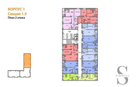 58,1 м², 2-комнатная квартира 6 850 000 ₽ - изображение 92