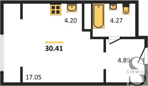 25 м², квартира-студия 4 000 000 ₽ - изображение 86