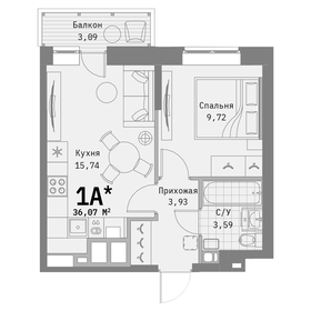 41,5 м², 2-комнатная квартира 4 000 000 ₽ - изображение 43