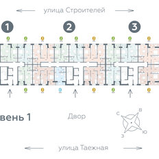 Квартира 58,5 м², 3-комнатная - изображение 2