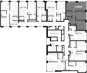 61 м², 2-комнатная квартира 16 000 000 ₽ - изображение 136