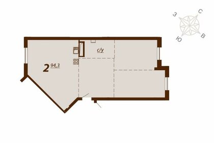 Квартира 94,3 м², 3-комнатная - изображение 4