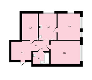 Квартира 52,2 м², 2-комнатная - изображение 2