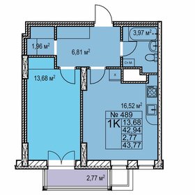 26,7 м², квартира-студия 6 070 000 ₽ - изображение 41