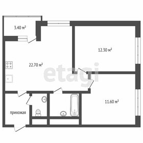 55,4 м², 2-комнатная квартира 8 800 000 ₽ - изображение 67