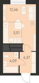 26 м², квартира-студия 3 517 000 ₽ - изображение 20