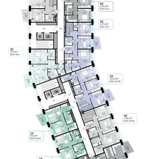 Квартира 70 м², 2-комнатная - изображение 2