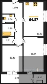 68 м², 2-комнатные апартаменты 8 768 215 ₽ - изображение 65