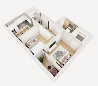 54,3 м², 2-комнатная квартира 4 561 200 ₽ - изображение 82