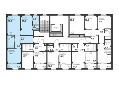 143 м², 5-комнатная квартира 13 200 000 ₽ - изображение 91