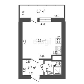 Квартира 23,9 м², студия - изображение 1