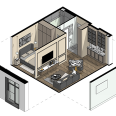 Квартира 39,3 м², 1-комнатные - изображение 4