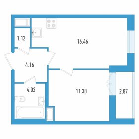 43 м², 1-комнатная квартира 15 400 000 ₽ - изображение 92