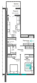 54,5 м², 2-комнатная квартира 8 500 000 ₽ - изображение 37