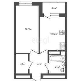 42,7 м², квартира-студия 5 330 000 ₽ - изображение 85