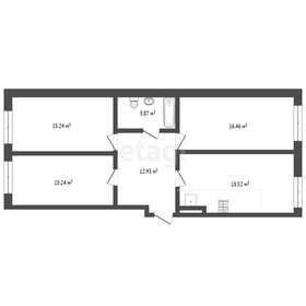 Квартира 84,3 м², 3-комнатная - изображение 1