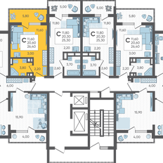 Квартира 26,4 м², студия - изображение 2