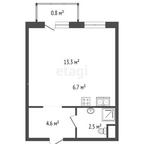 Квартира 27,8 м², студия - изображение 2