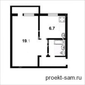 Квартира 31 м², 1-комнатная - изображение 4