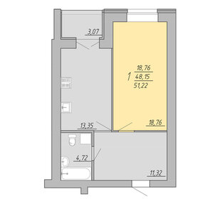 55 м², 2-комнатная квартира 4 550 031 ₽ - изображение 82