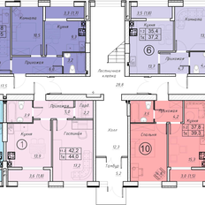 Квартира 39,4 м², 1-комнатная - изображение 2