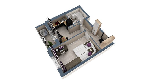 38,3 м², 1-комнатная квартира 3 600 200 ₽ - изображение 44
