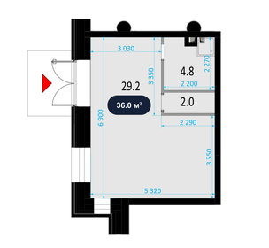 36,4 м², торговое помещение 166 833 ₽ в месяц - изображение 12