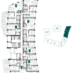 Квартира 54,8 м², 1-комнатная - изображение 2