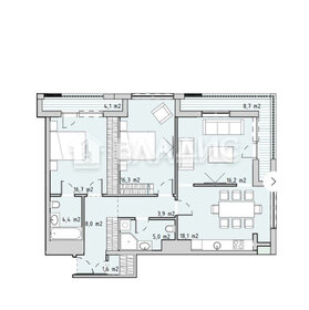 107,6 м², 3-комнатная квартира 24 600 000 ₽ - изображение 48