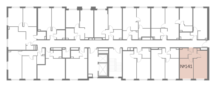Квартира 36,8 м², 1-комнатные - изображение 2