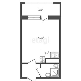 Квартира 24 м², студия - изображение 2