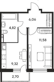 30,2 м², 1-комнатная квартира 3 800 000 ₽ - изображение 64