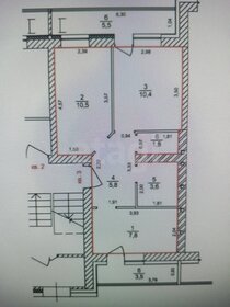 42 м², 2-комнатная квартира 4 100 000 ₽ - изображение 28