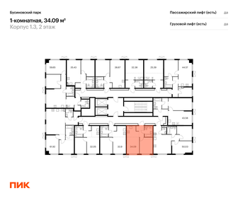 35,5 м², 1-комнатная квартира 9 700 000 ₽ - изображение 2