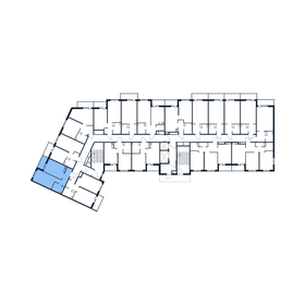 34,3 м², 1-комнатная квартира 6 069 330 ₽ - изображение 32