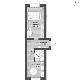 35,6 м², 1-комнатная квартира 5 161 119 ₽ - изображение 11