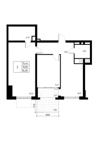 89,5 м², 3-комнатная квартира 12 000 000 ₽ - изображение 40