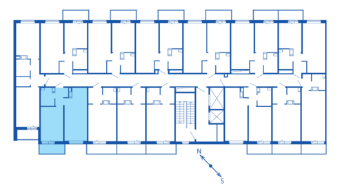 Квартира 38,3 м², 1-комнатная - изображение 4