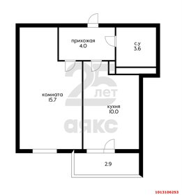 Квартира 36 м², 1-комнатная - изображение 1